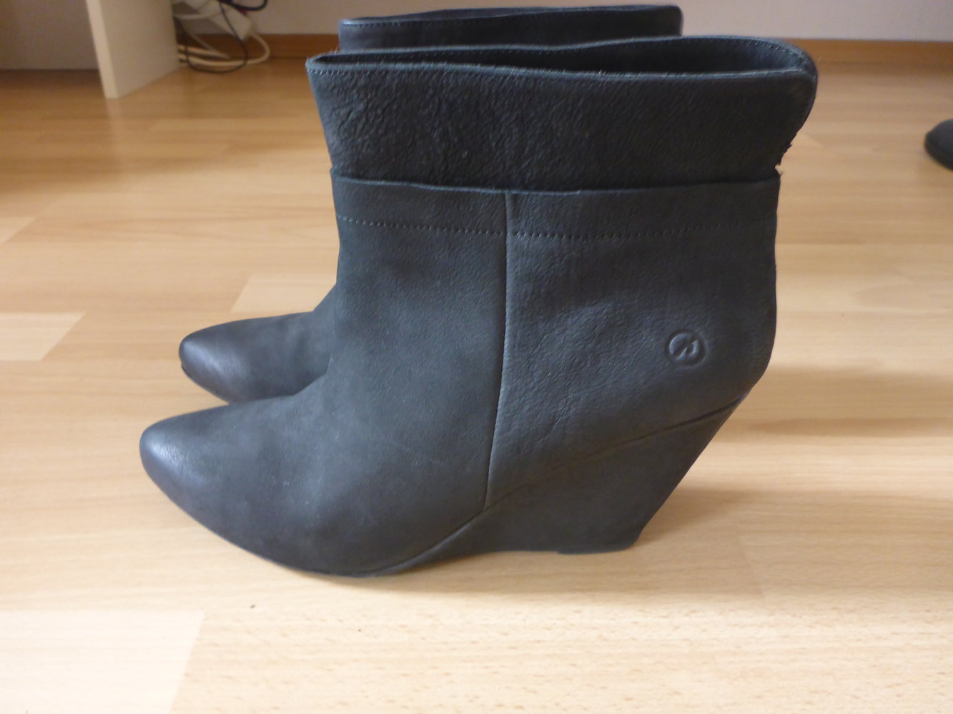 Stiefeltten Bronx, Gr. 40, schwarz