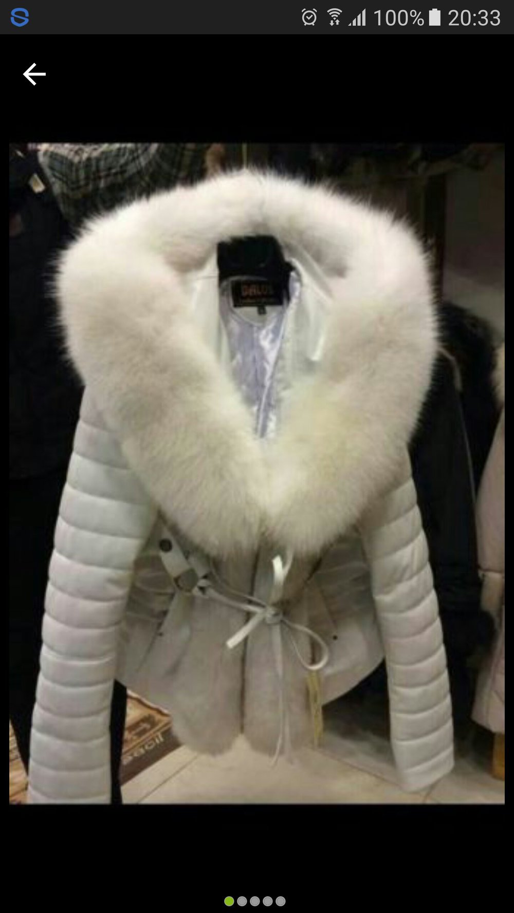 Lederjacke pelzjacke neu fuchs 