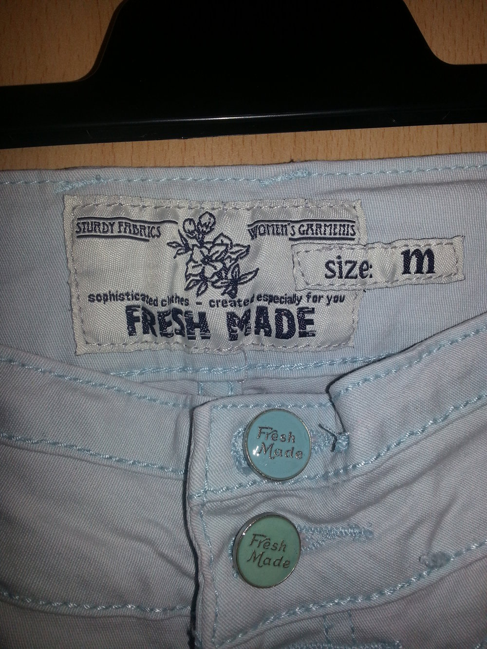 Hose Jeans hellblau Basic
