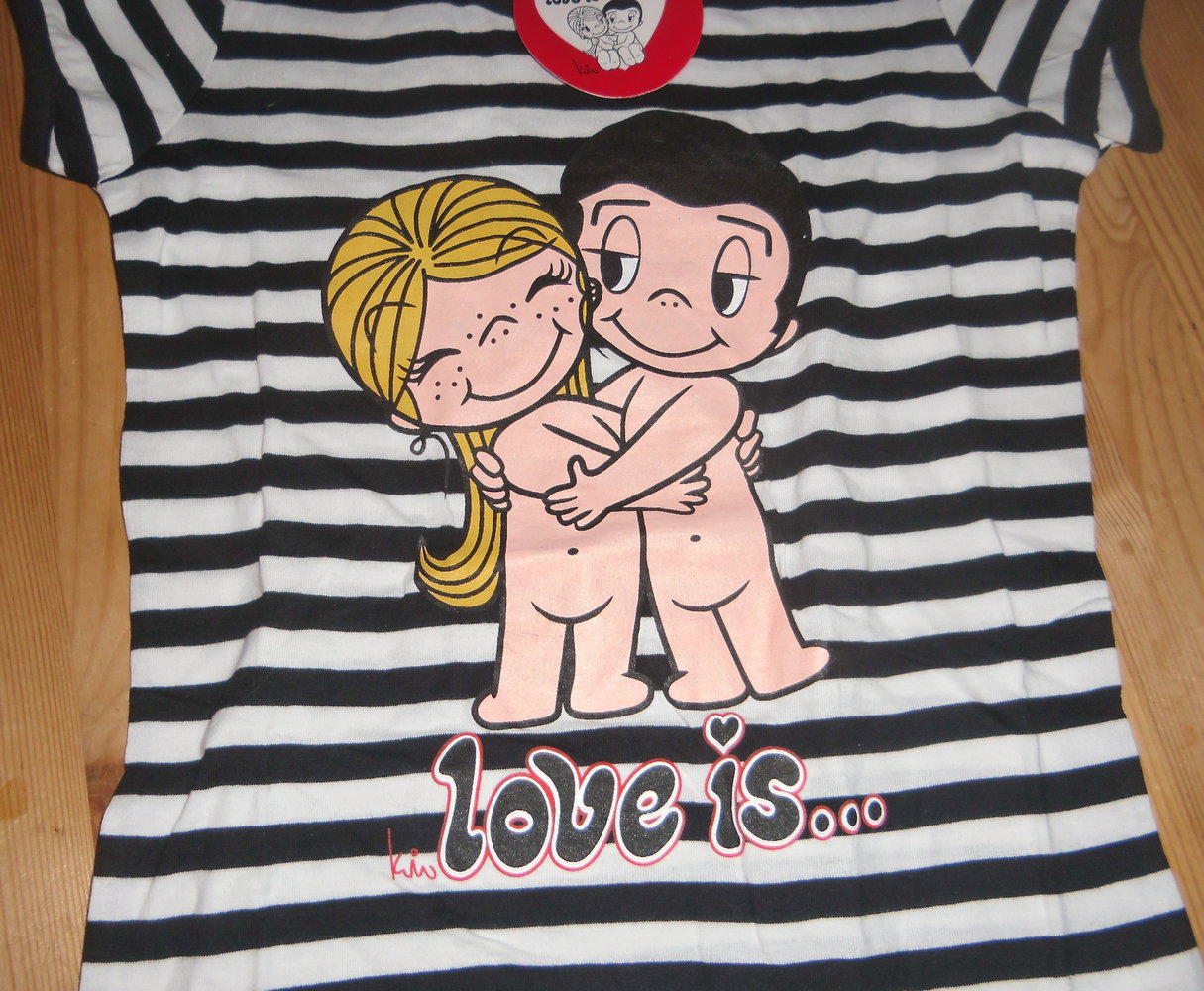 NEU-Love is, süßes T-Shirt Gr.32  