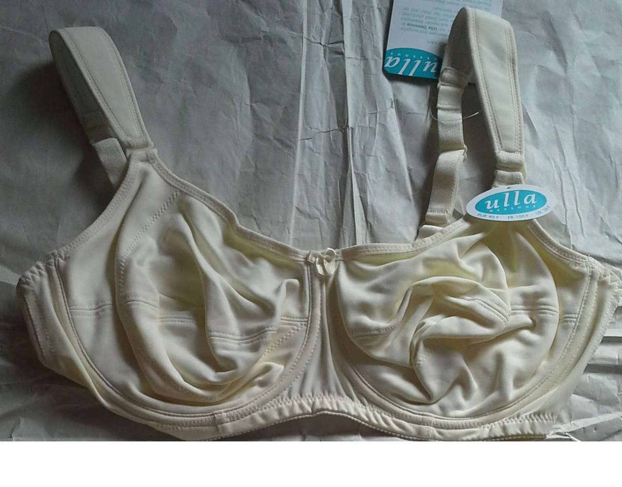 Ulla Dessous, (Set) BH 85 F , neuware, cremefarben