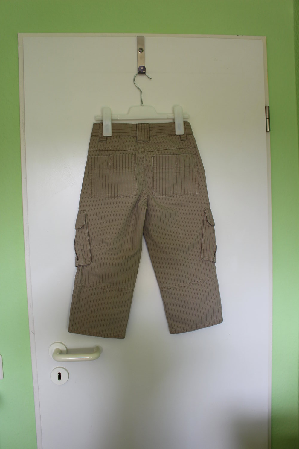 220. Lange Bermudas von Vertbaudet, Gr. 132-134, 9 Jahre
