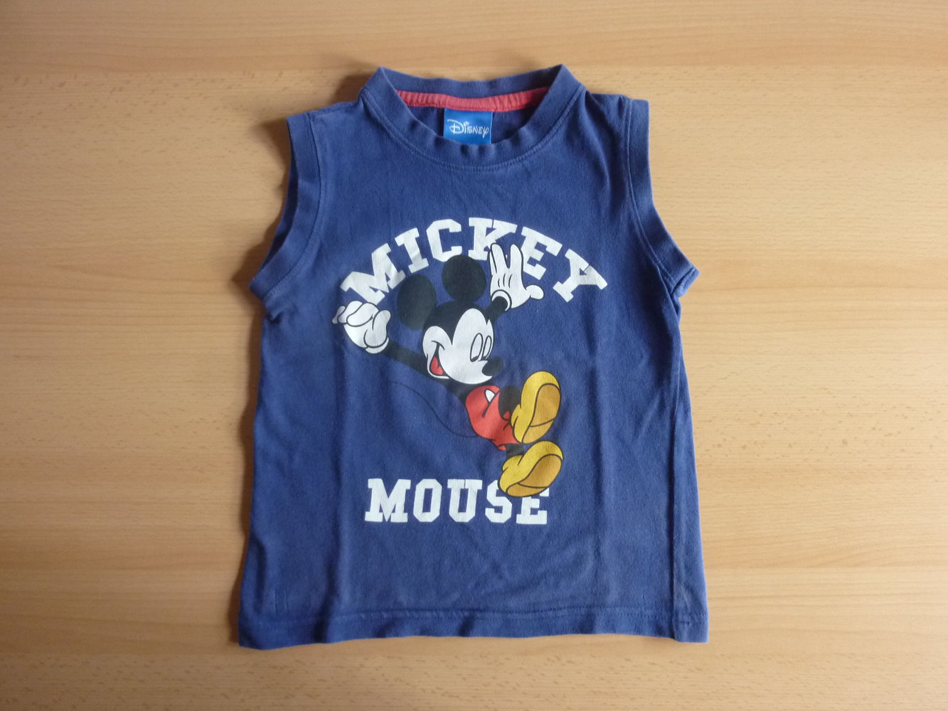 Trägershirt blau 