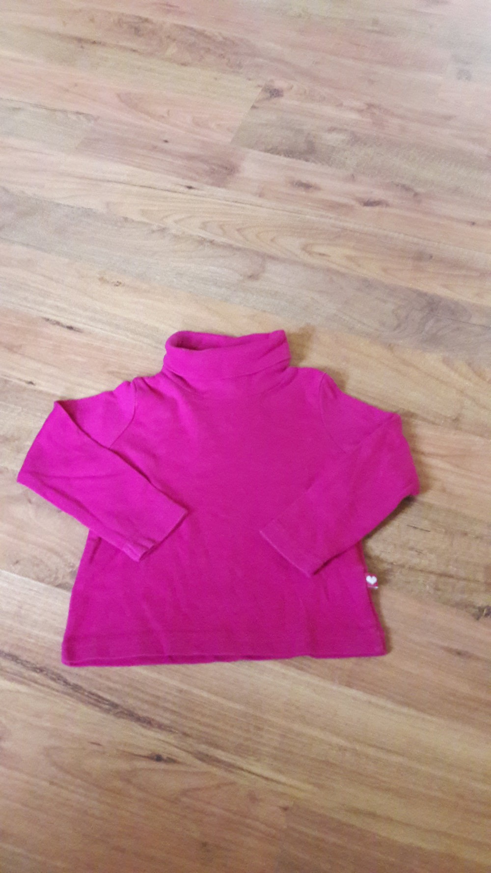dünner Rolli,Gr.86,dunkles pink