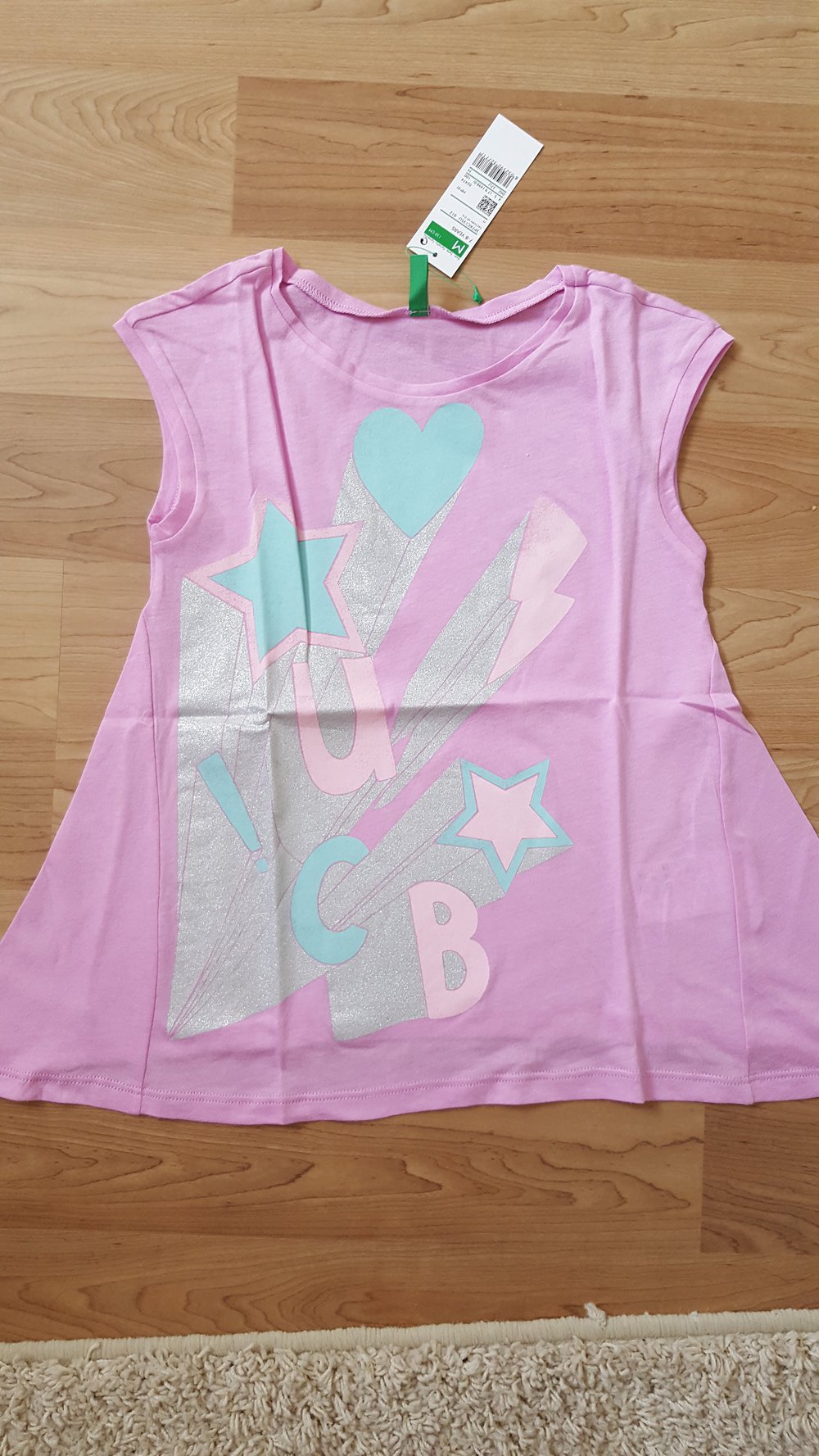 neues Benetton Shirtkleid