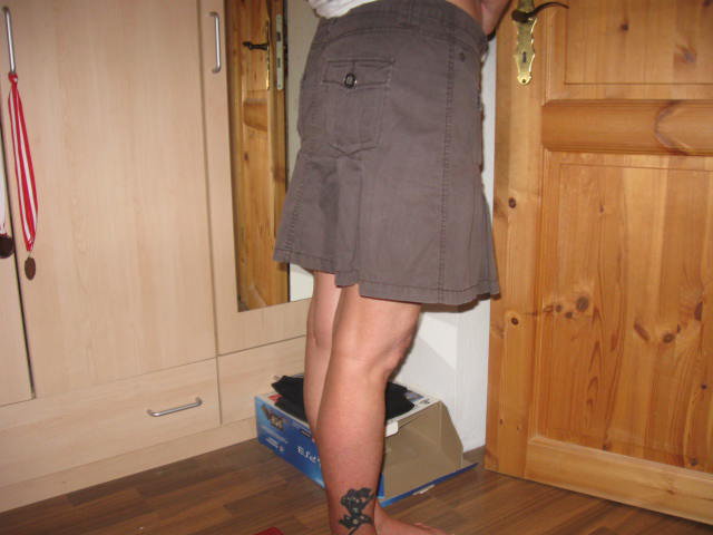 *** Fiffiger Esprit Jeansfaltenrock ***