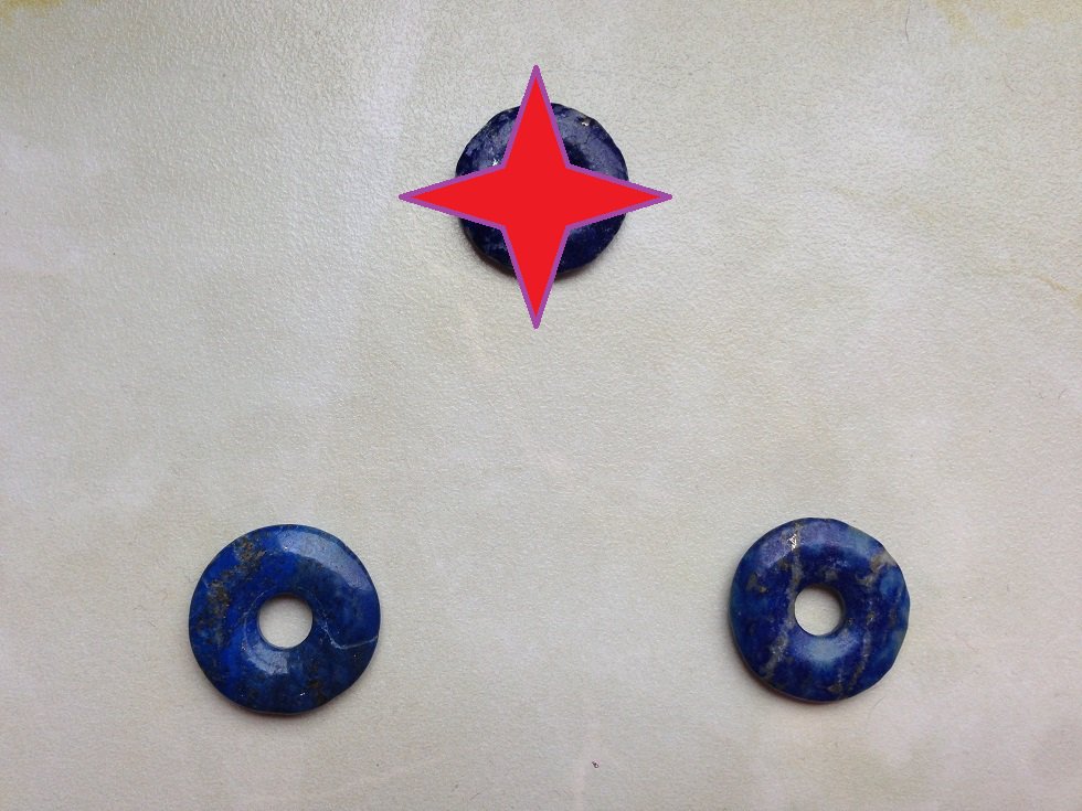 Indianerschmuck! Unikats-Kette mit Lapislatsuli im Ethno-Style!