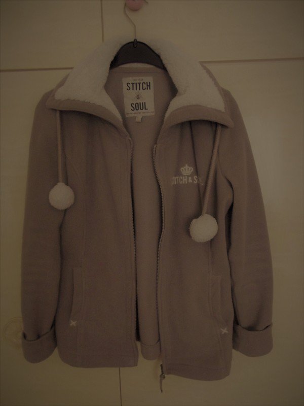 Sehr schöne Fleece Winterjacke von Stitch& Soul 