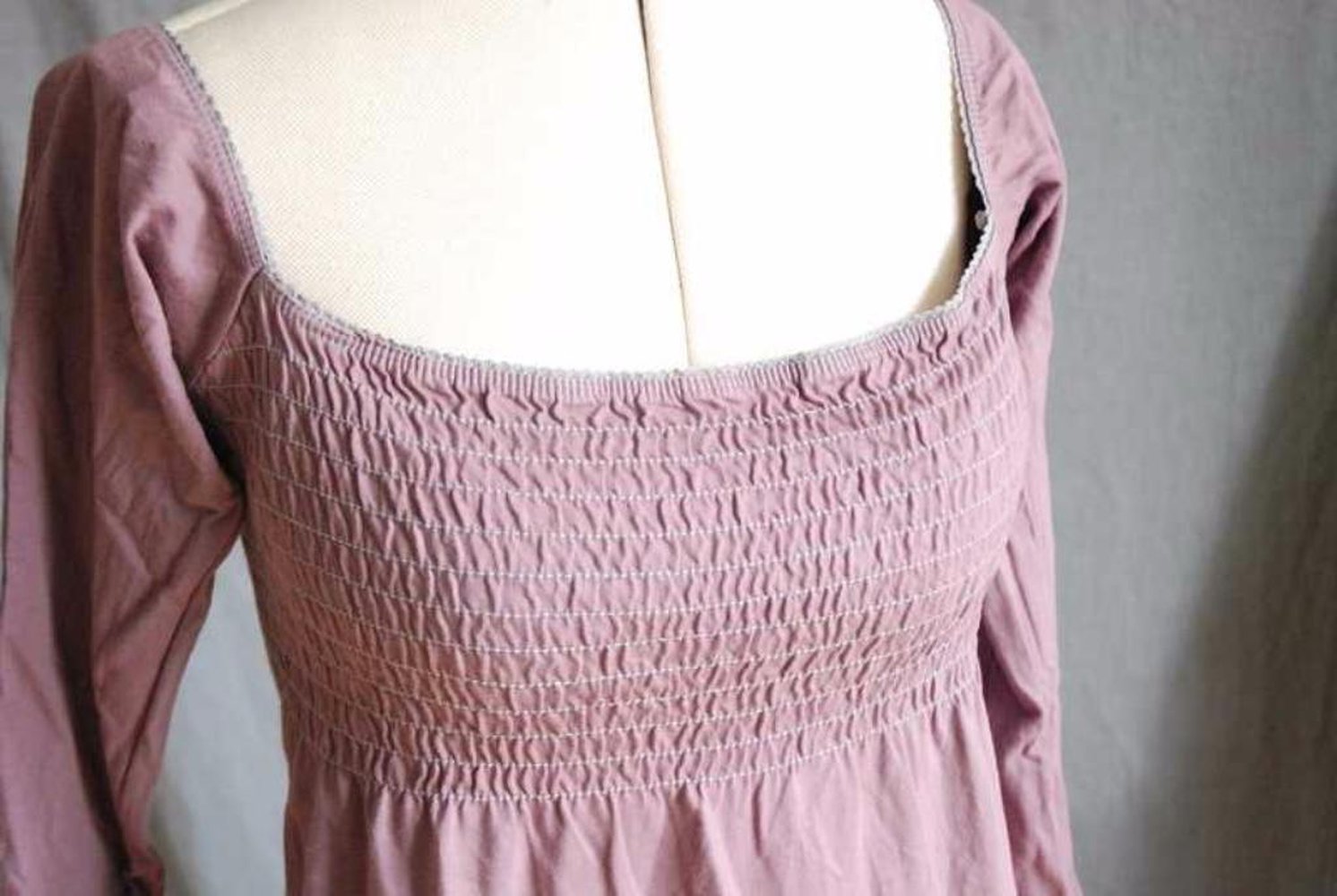 off-shoulder Hippie Top in lila von Zara