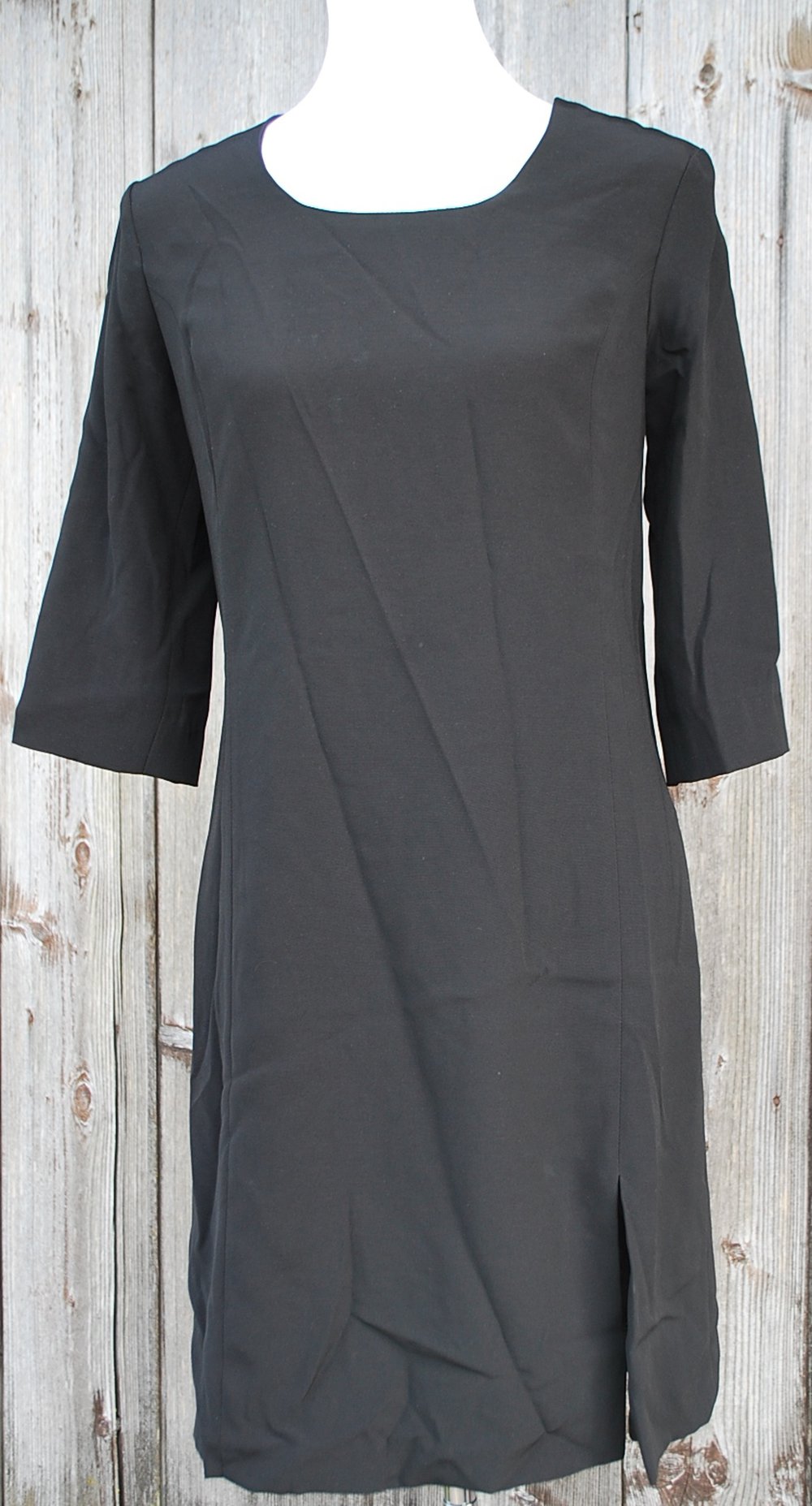 schwarzes kurzes Vintagekleid, More & More, Größe 38