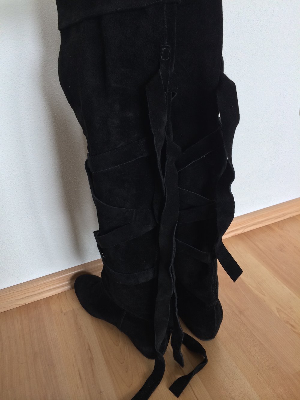 Cafenoir Overknee Stiefel Wildleder