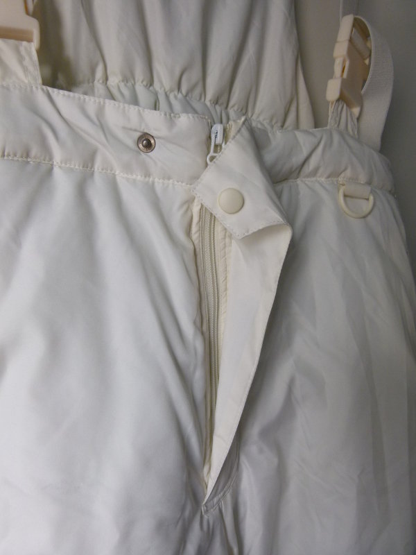 Snowboard Hose Skihose mit Trägern, creme weiß, Wintersport Alpen 