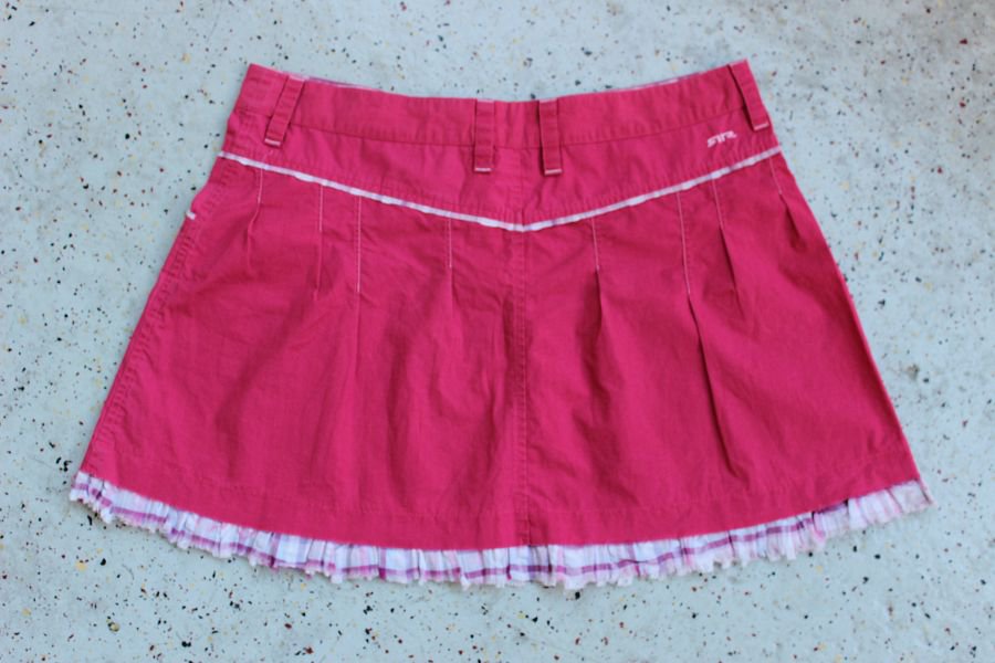 RETRO JEANS Popeline-Mini pink himbeere