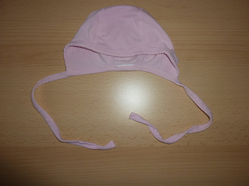 Erstlingsmütze rosa