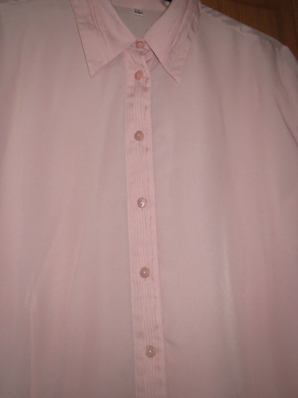 Bluse; Gr.50/XL, rosa, bügelfrei