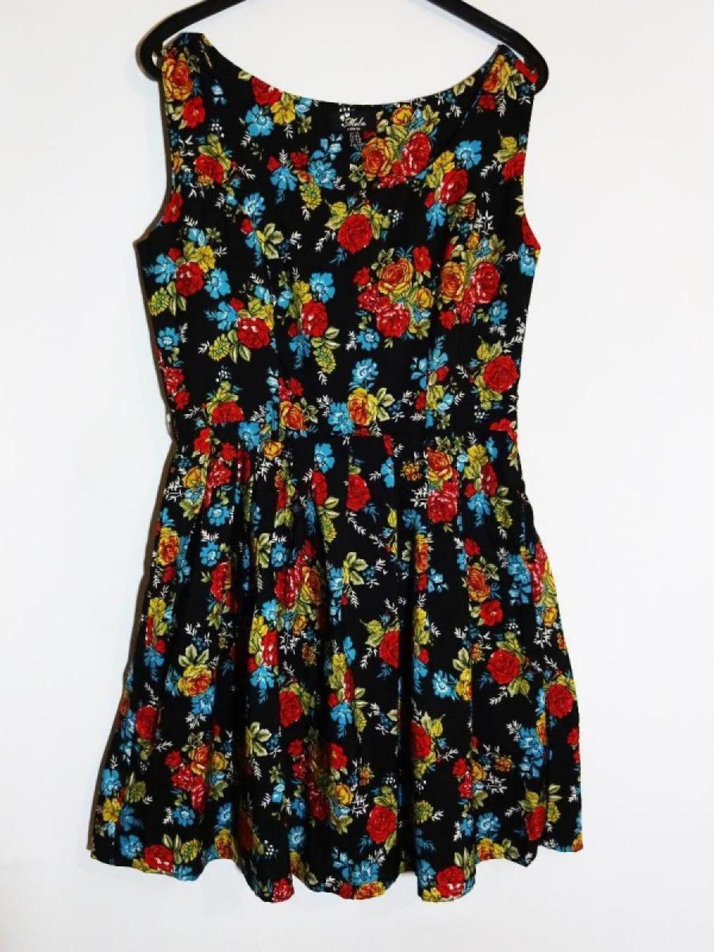 Blumenkleid NEU Sommerkleid Cocktailkleid Gr. 42 Gr. M Gr. 14