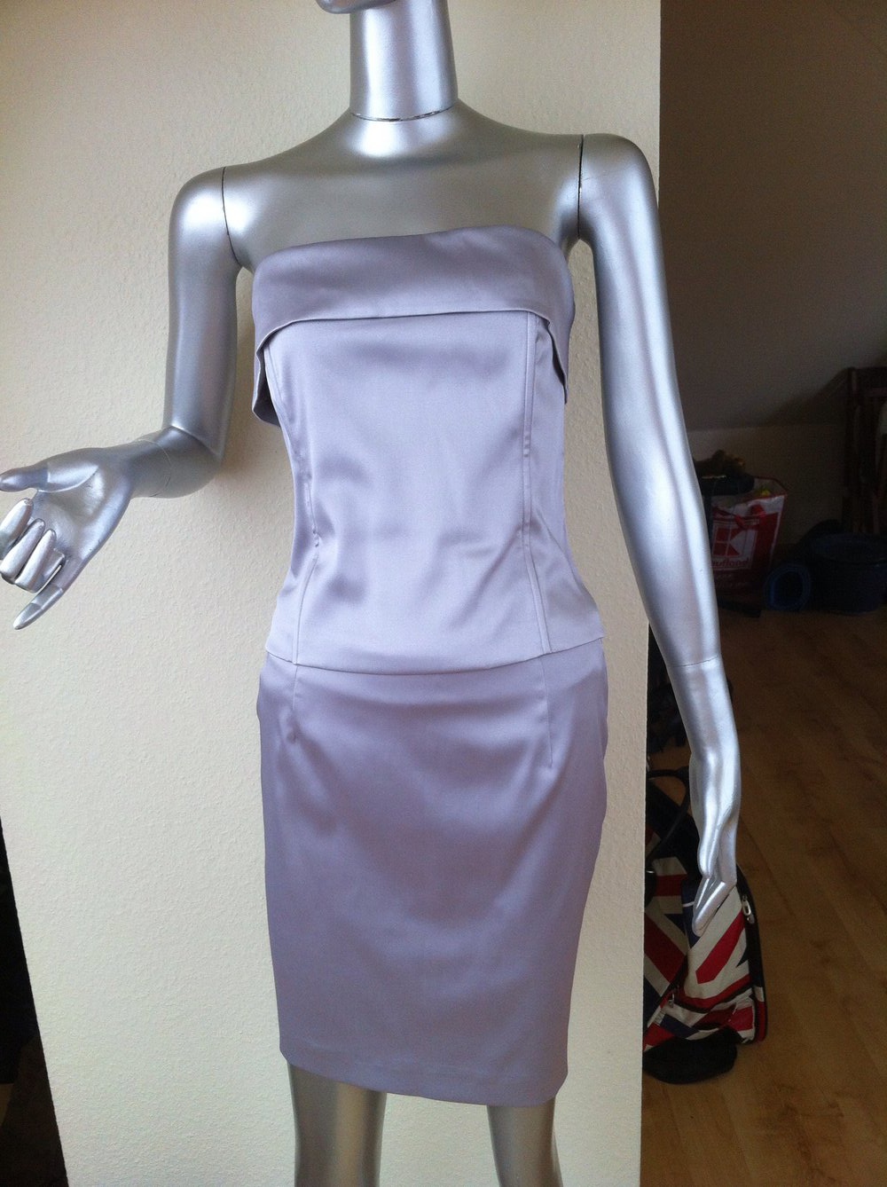Zweiteiler Abendkleid Corsage und Rock
