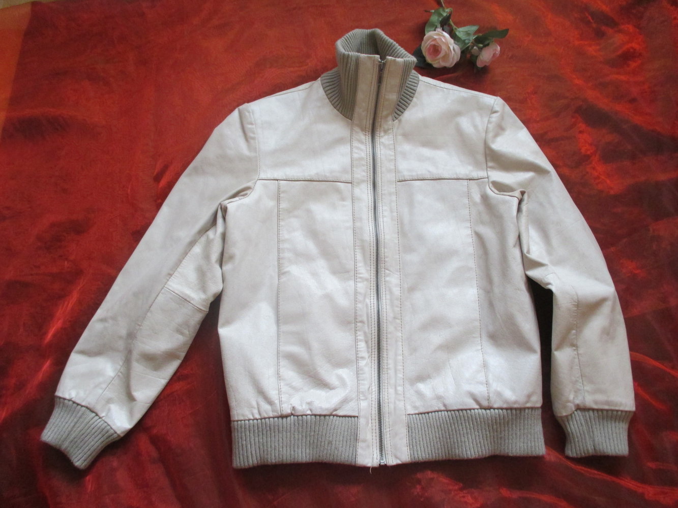 Echt Leder * Damen oder Herren * Unisex * Blouson Bomber Jacke 