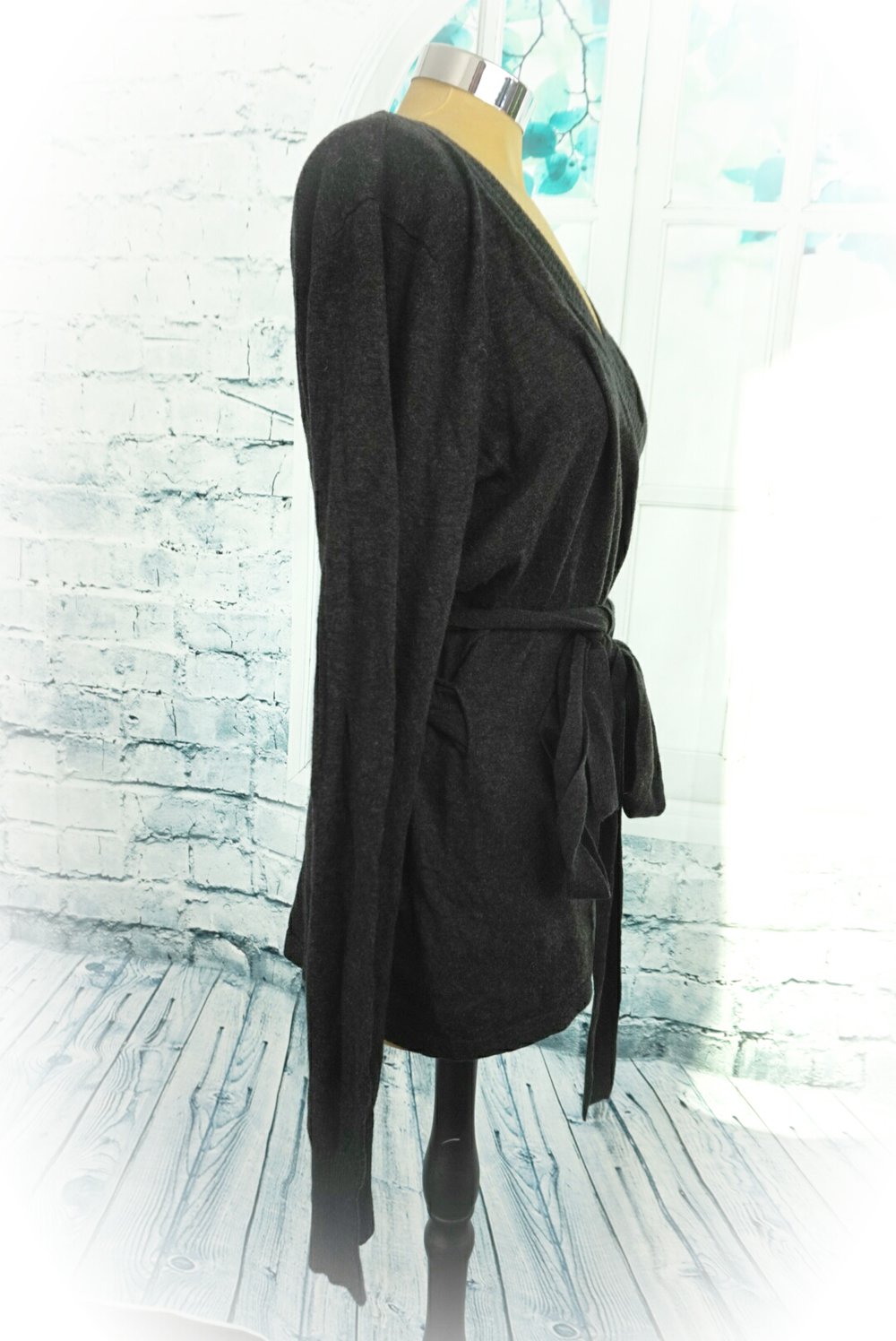 H&M bind Weste Grau 