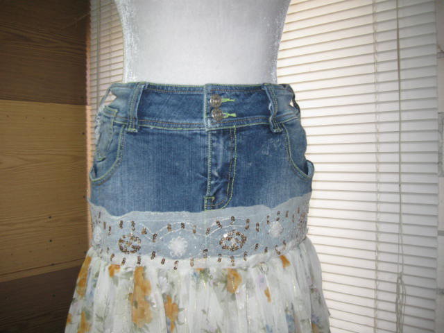 *** Jeans ~ Rock ~ Spitze ~ Pailetten ~ Lurexfäden ***