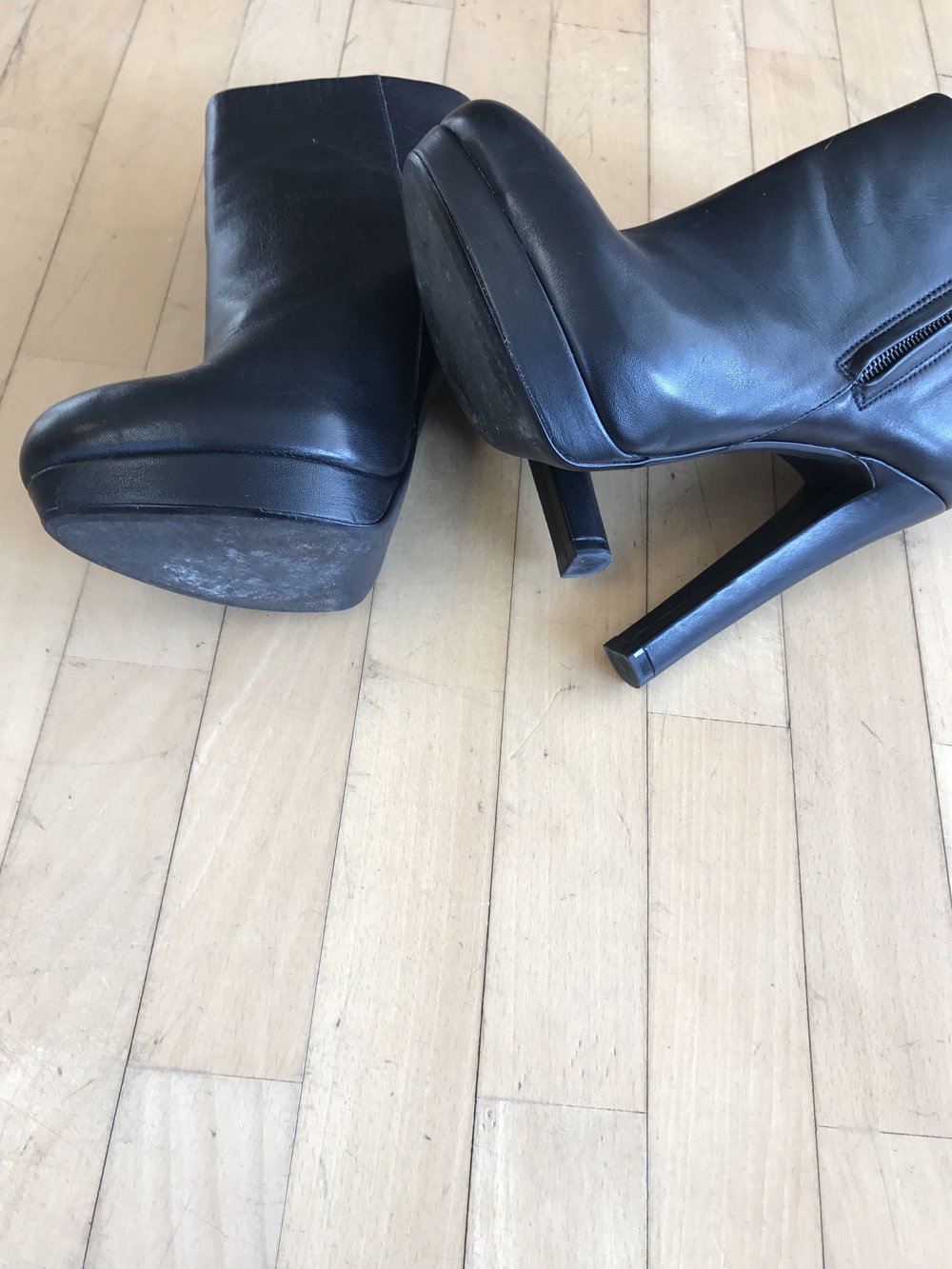 Zara High Heel Ankle Boots
