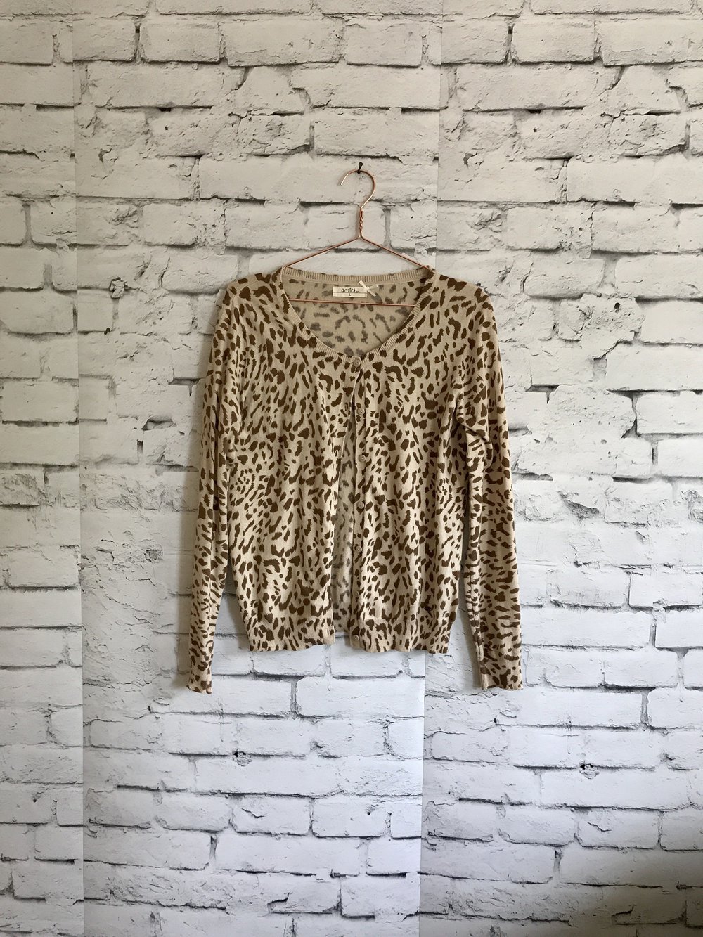 AMICHI STRICKJACKE CARDIGAN GR. L