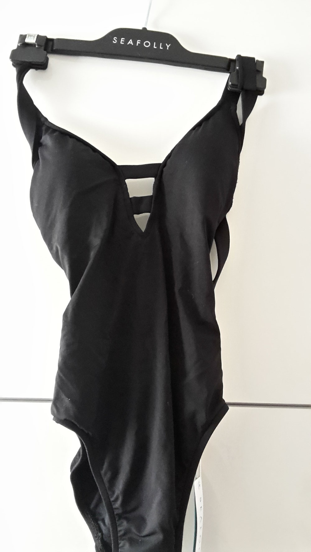Seafolly schwazer Badeanzug