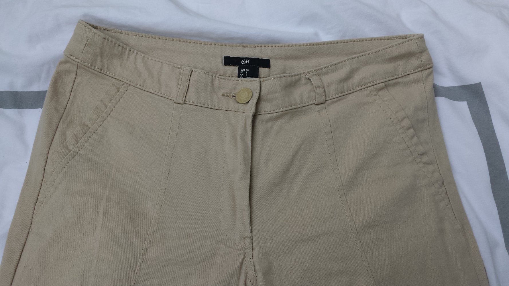 Beige Chinohose von H&M