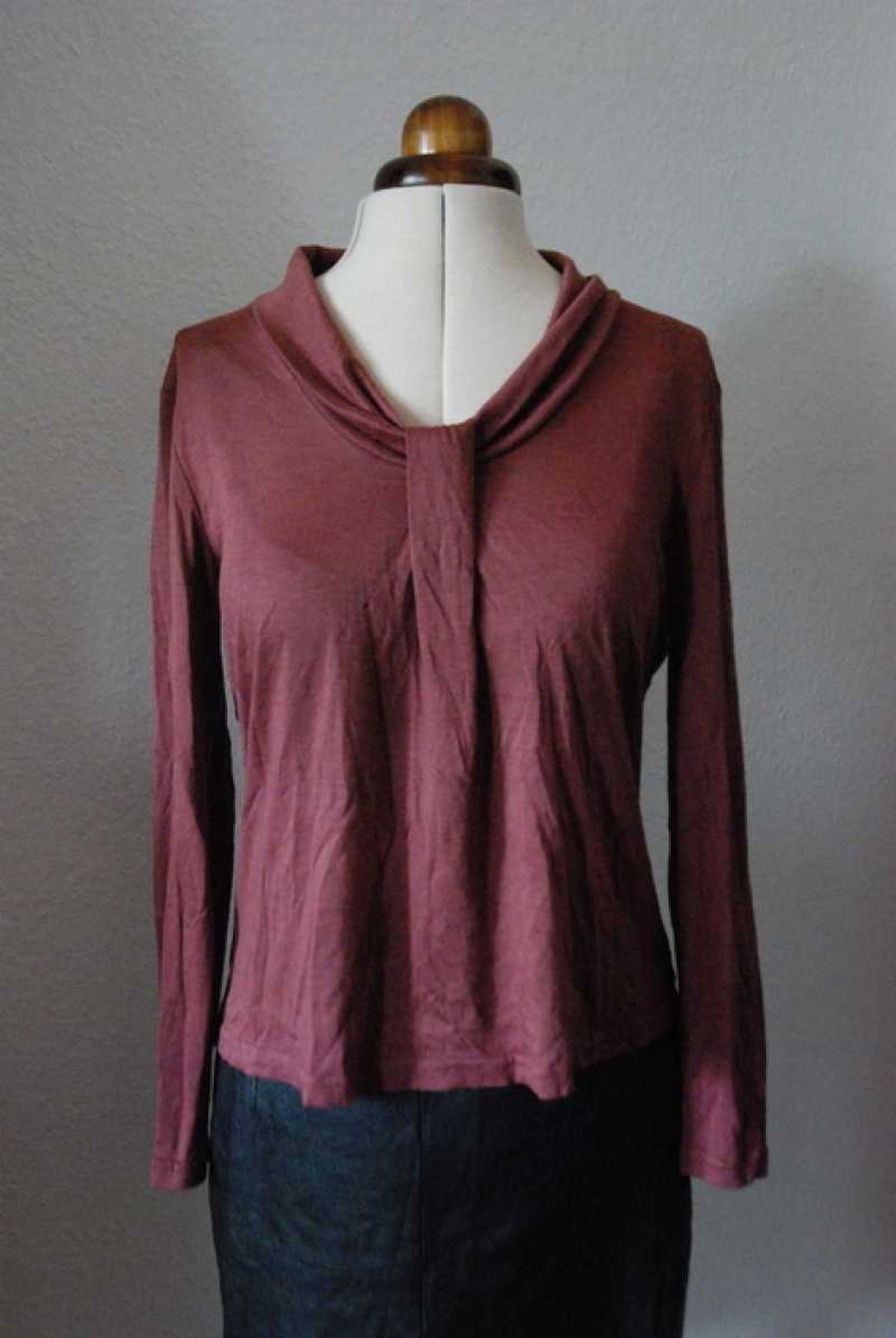schicke Wollbluse mit 