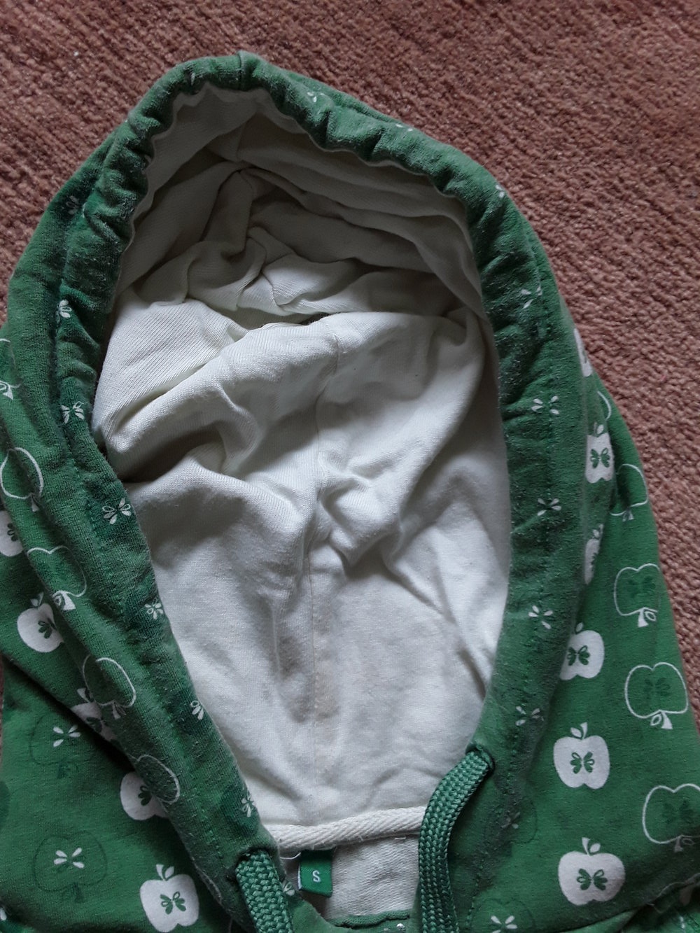 Hoodie Apfeldruck