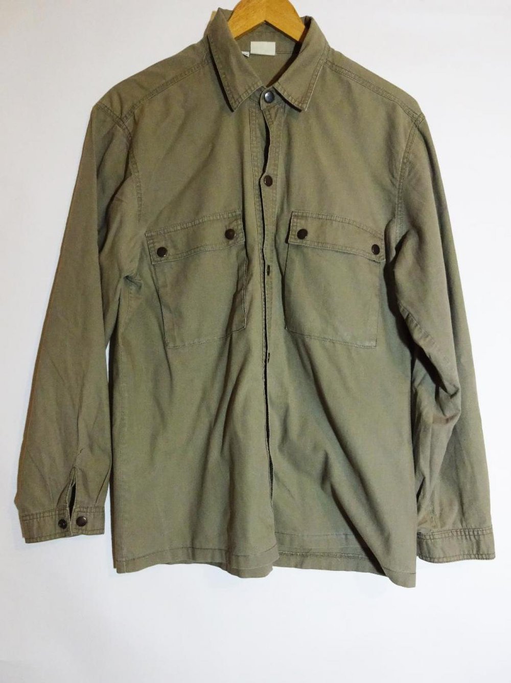 Herrenhemd Khaki Safari Gr. 52