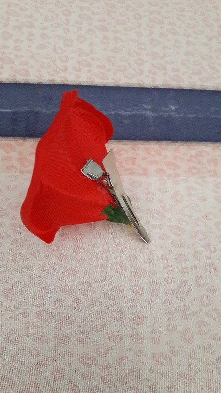 Rote Haarblüte