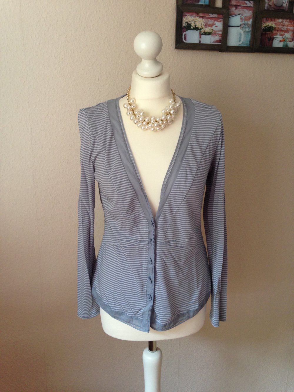 Cardigan, Strickjacke von Wrap