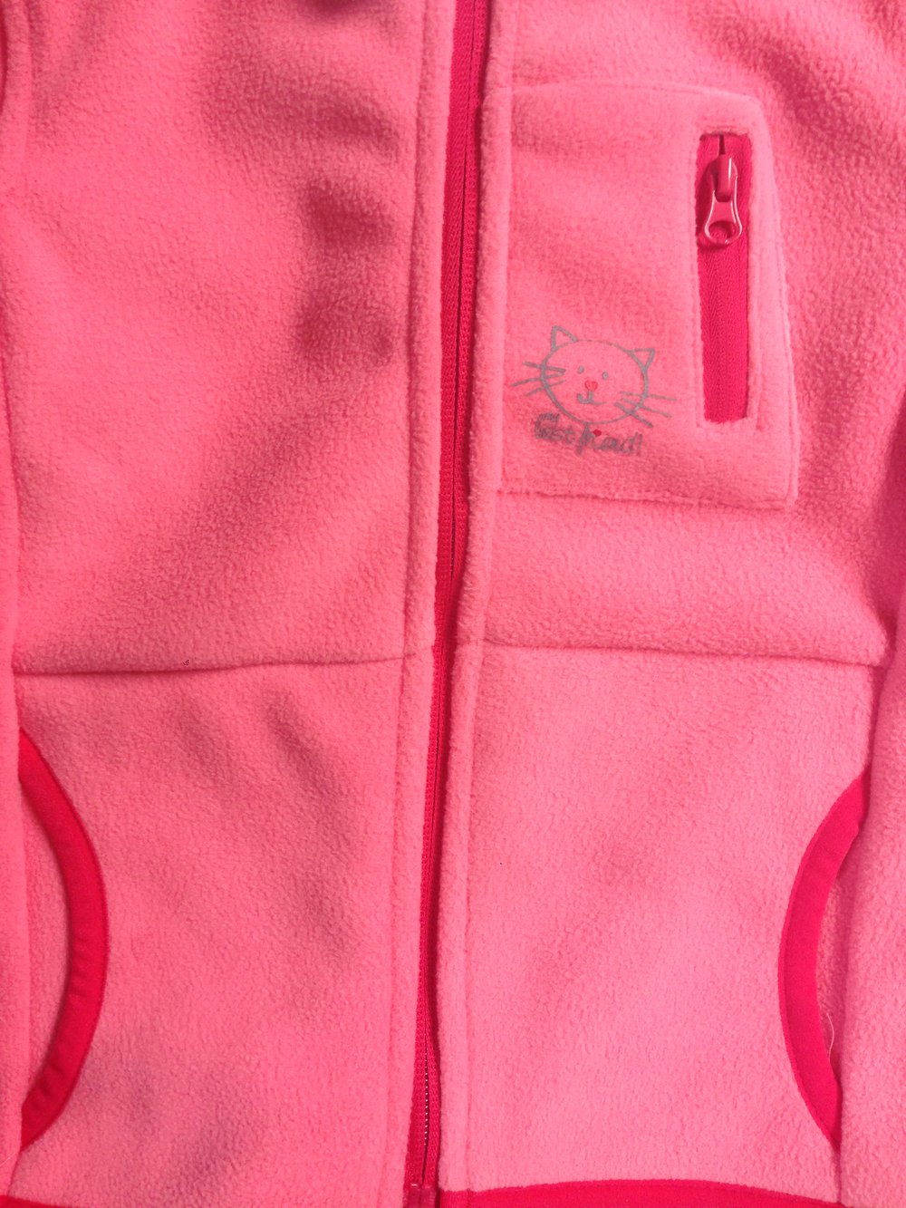 Neu Softshelljacke, Fleecejacke rosa pink Mädchen Gr. 92