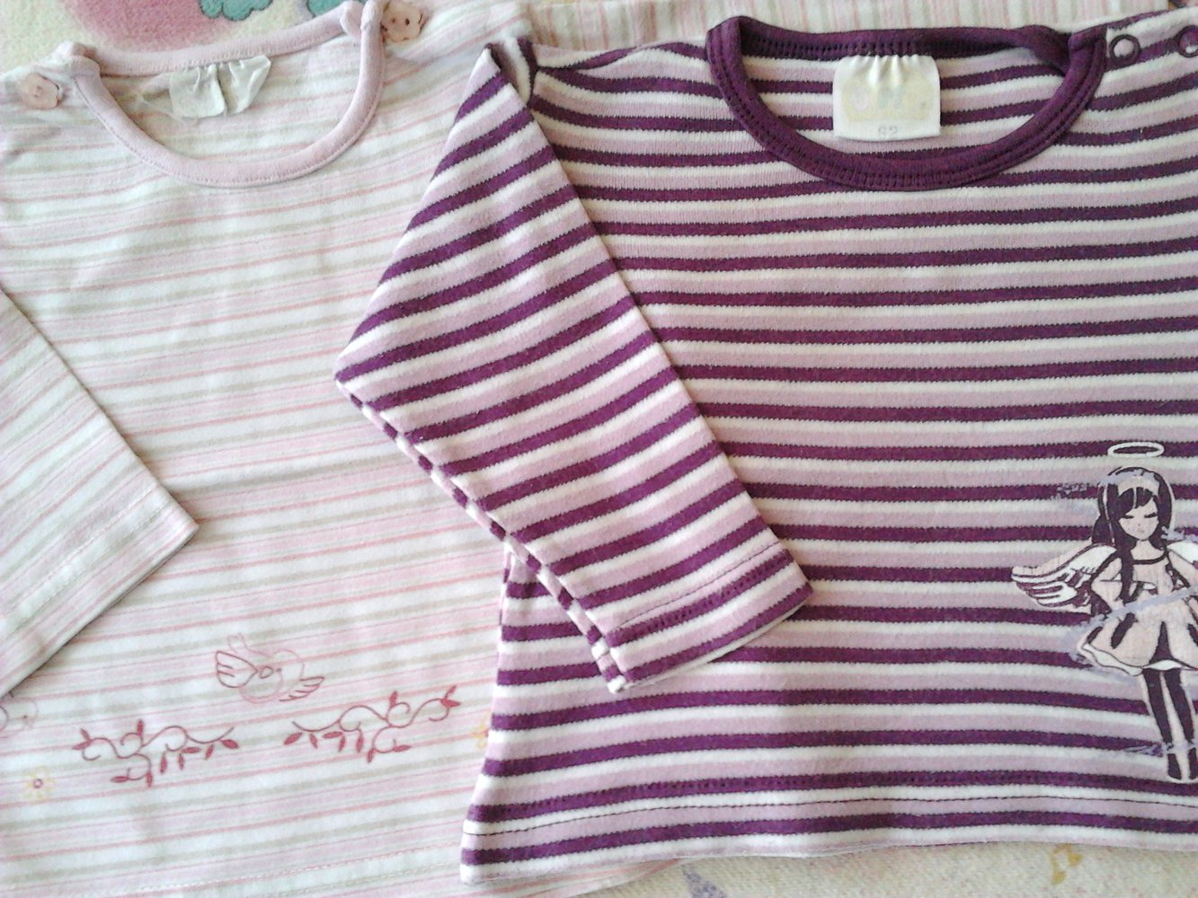 Neun schöne Shirts für Mädchen 