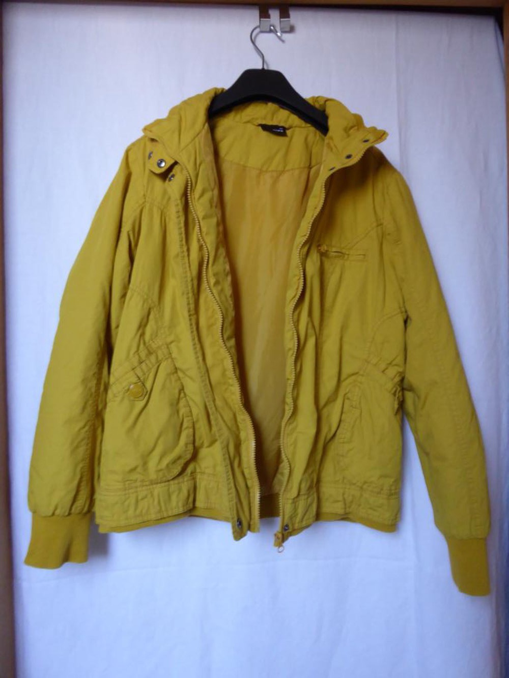 TAKKO - Damen Jacke, ockergelb – Gebraucht, fast wie neu