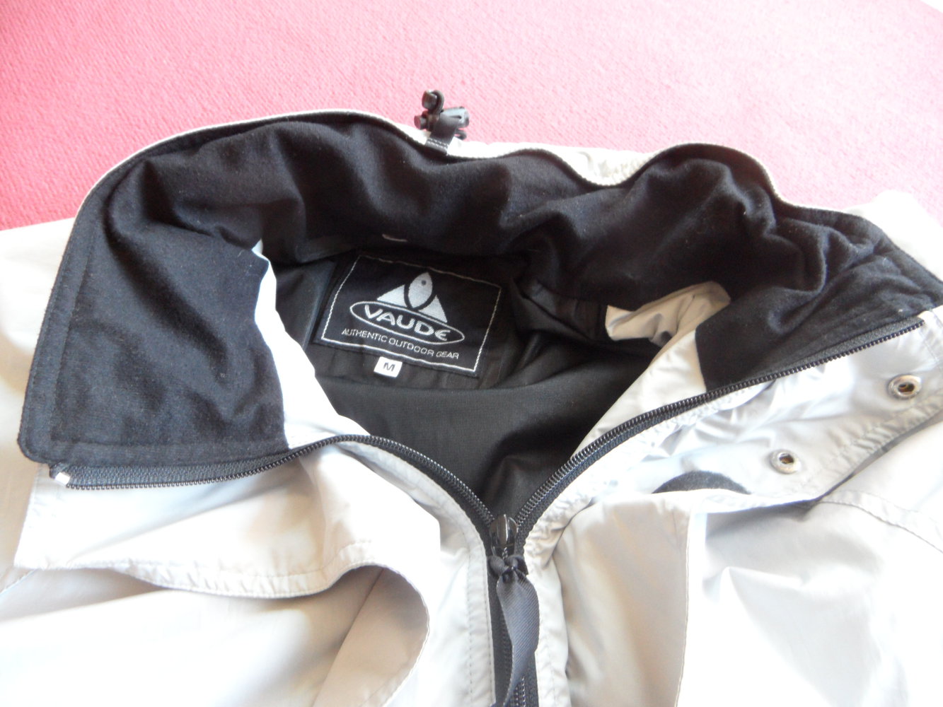 Vaude Regenjacke Gr. M silber