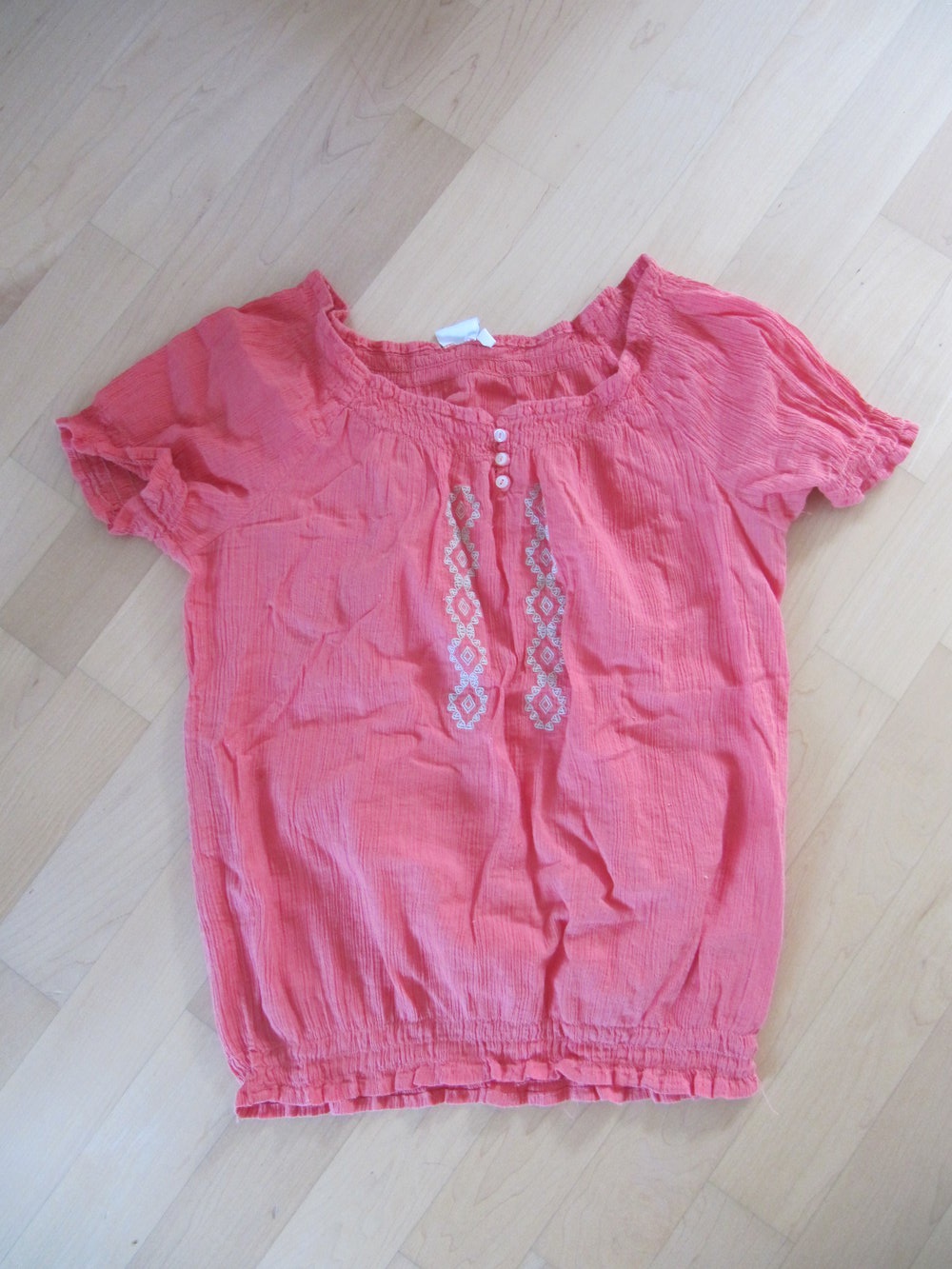 Schöne Hippie Bluse Gr.36/38 Stickerei