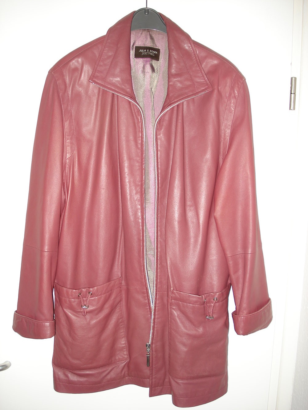 echte Julia S. Roma Lederjacke