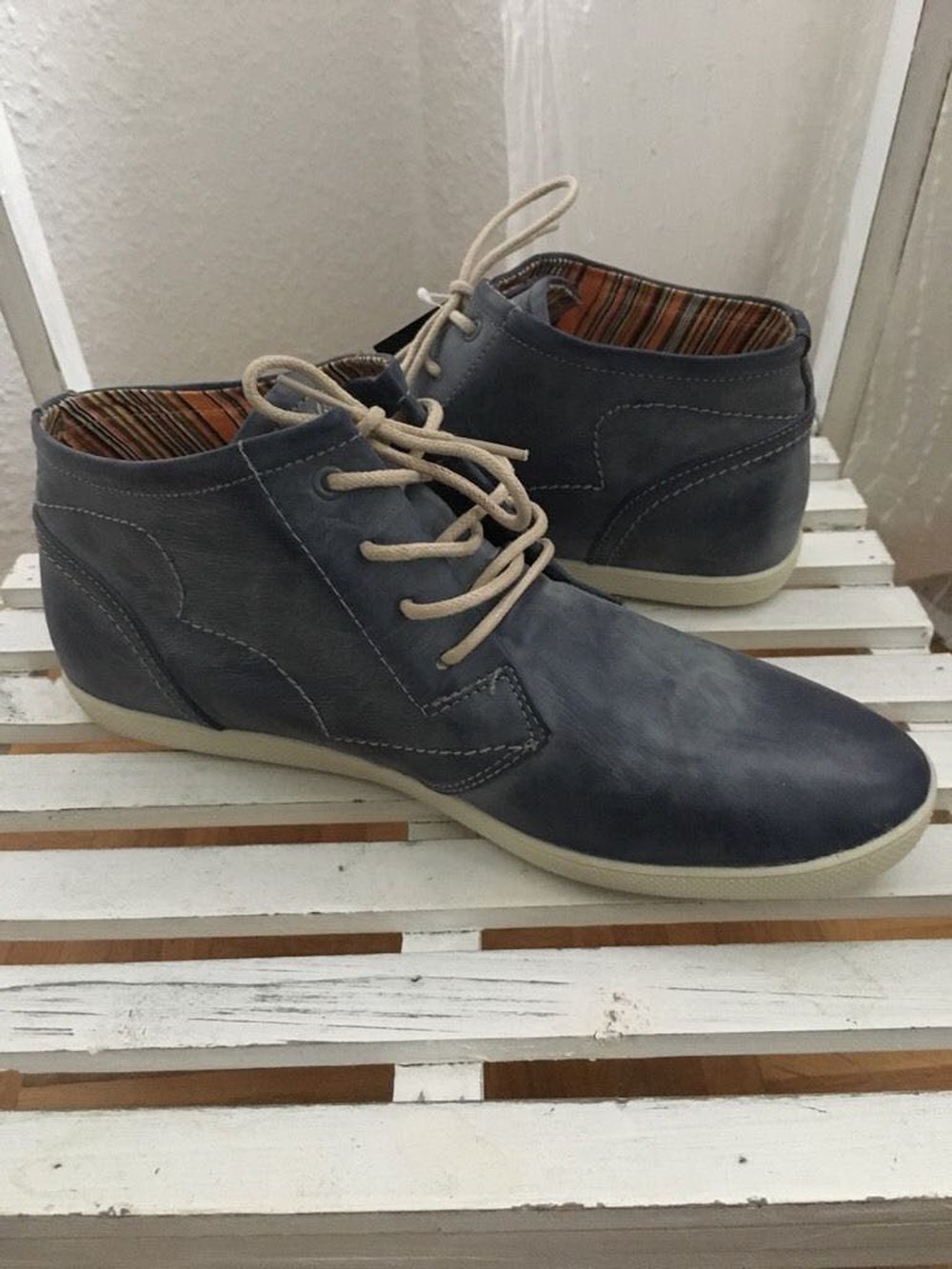 ungetragene Schuhe Dockers Größe 42 blau