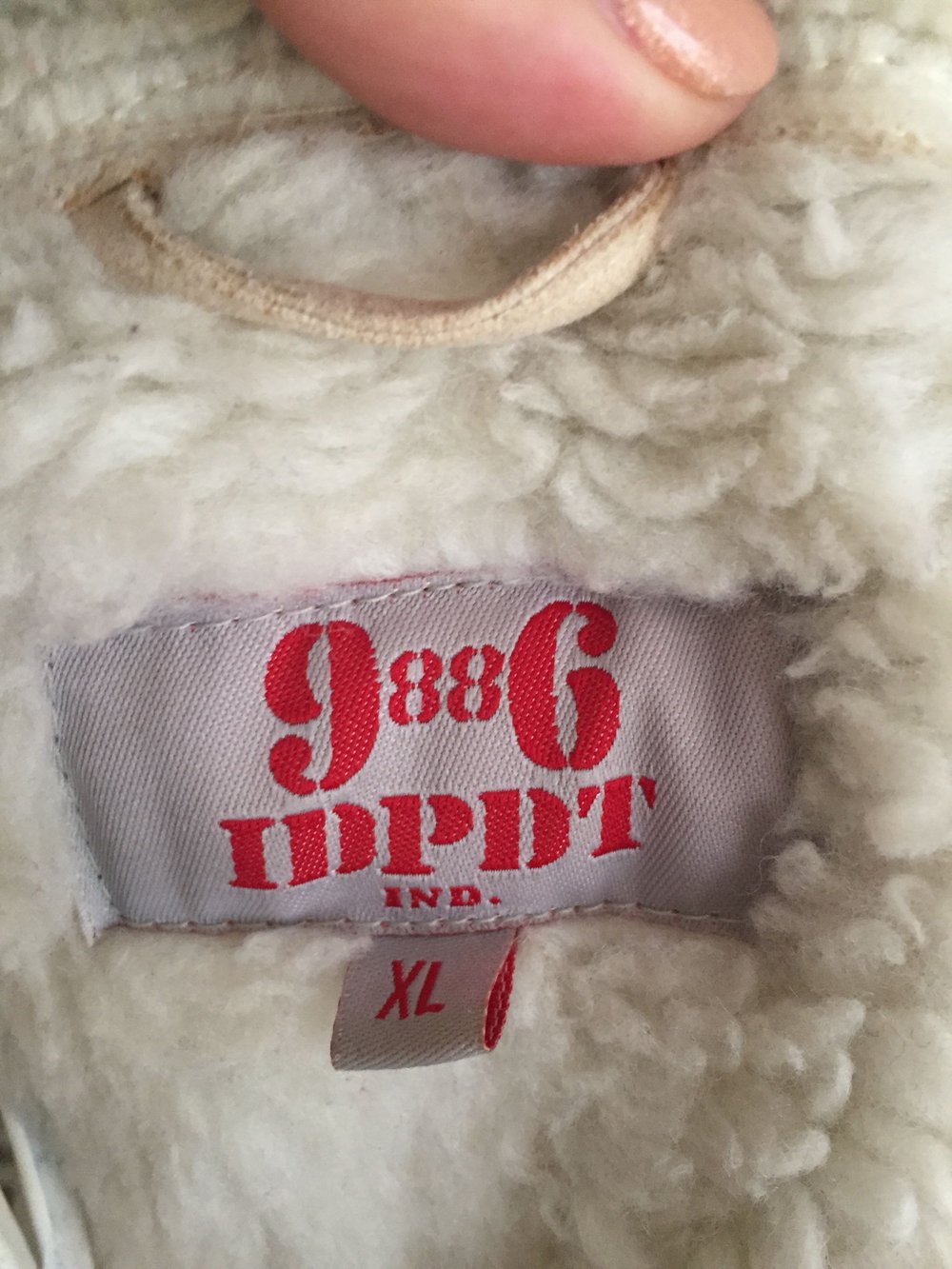 Helle Winterjacke