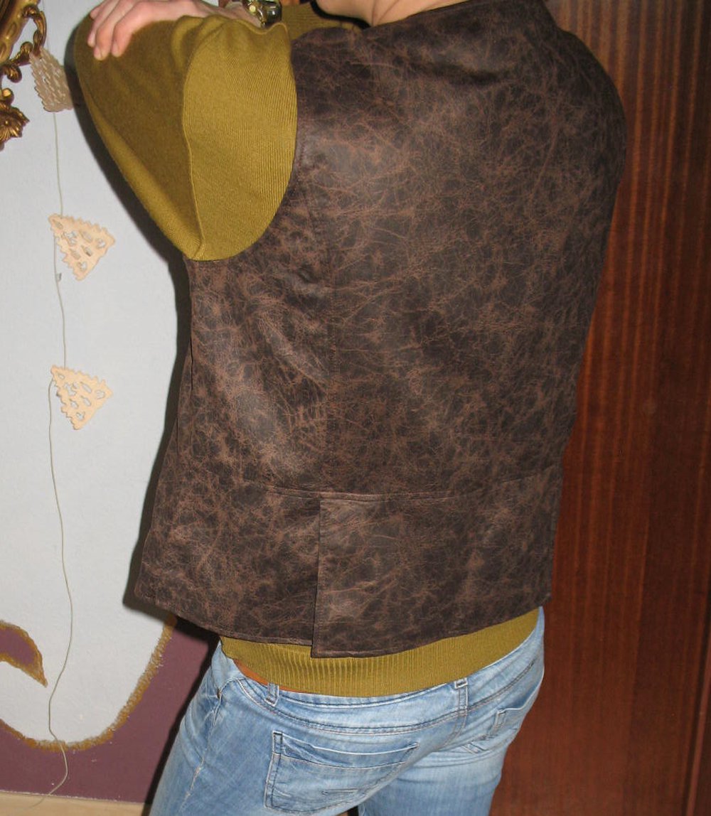 KunstLeder Weste