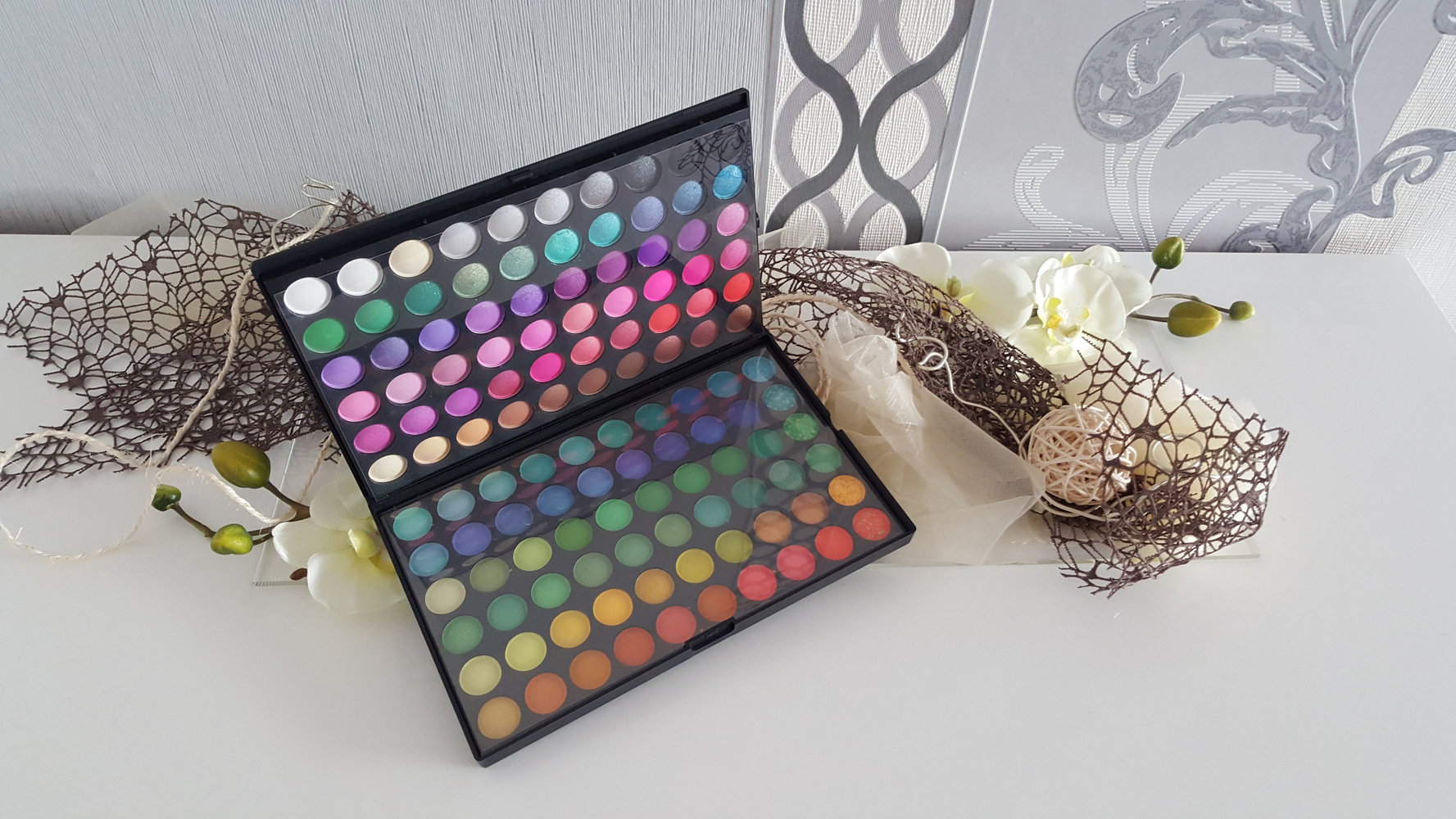 120 Farben Lidschatten Kosmetik Schminke Make-up Neu