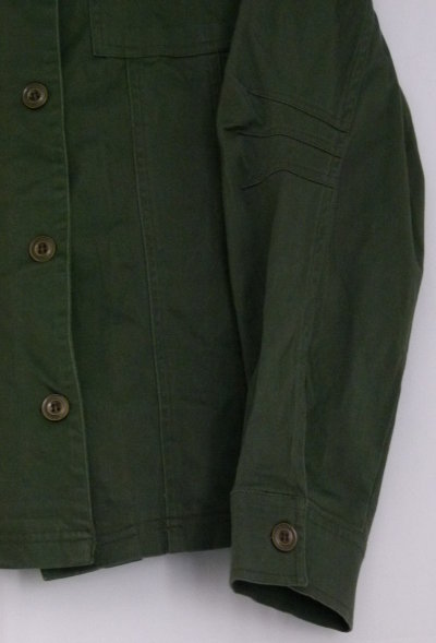 Zweiteiler Rock und Jacke im Army-Look, dunkelgrün oliv waldgrün, Boho Mori Lagenlook