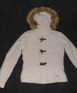 LTB - Winterjacke mitt Fell- Kapuze - M -