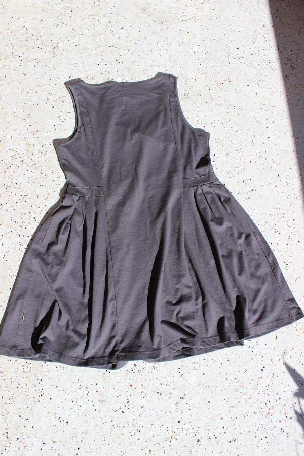 KENNY S. Trägerkleid Jersey grau 