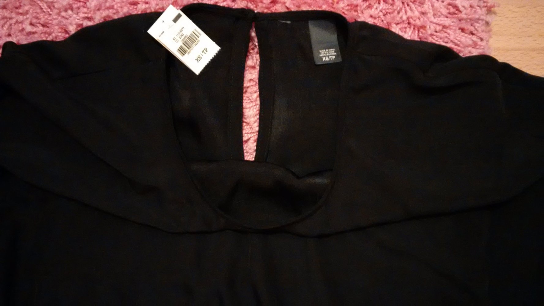 NEU Victoria's Secret Kleid (XS) S/36 schwarz mit Taschen