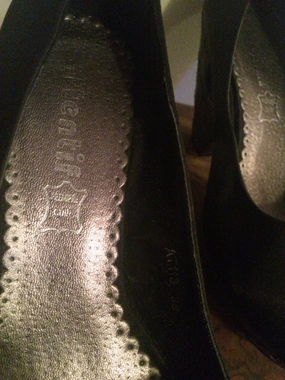 Wedge mit Loch used look