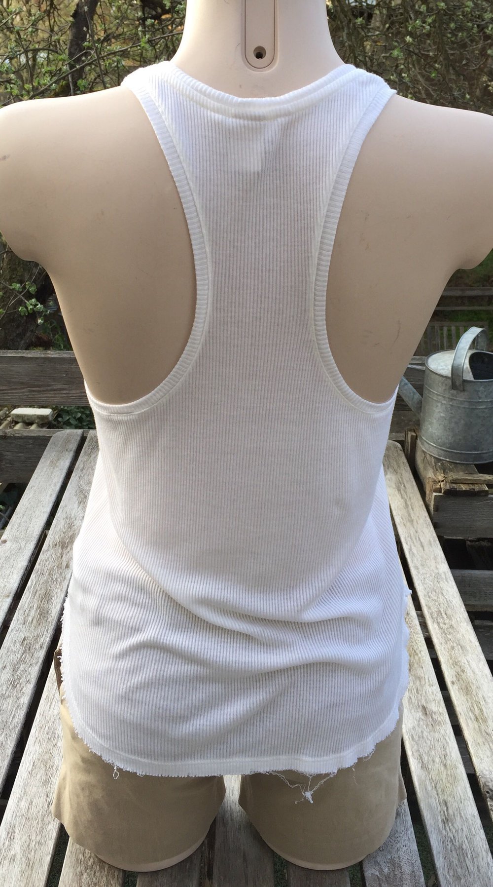 H&M Top TANKTOP gerippt Gr. 32