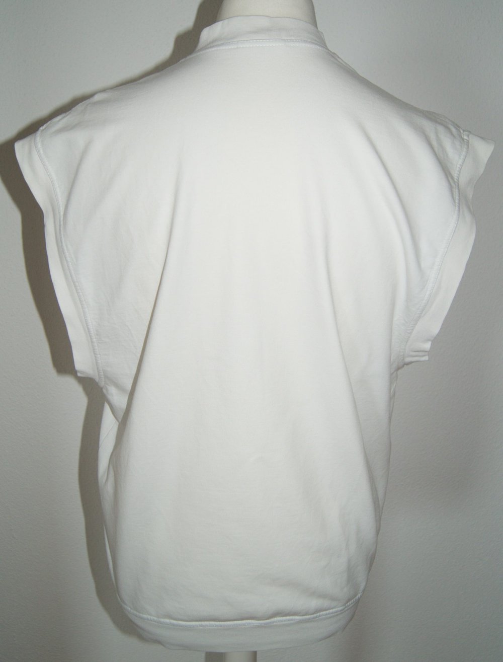Reebok Herren Pullunder - Gr. S - weiß - Klassiker